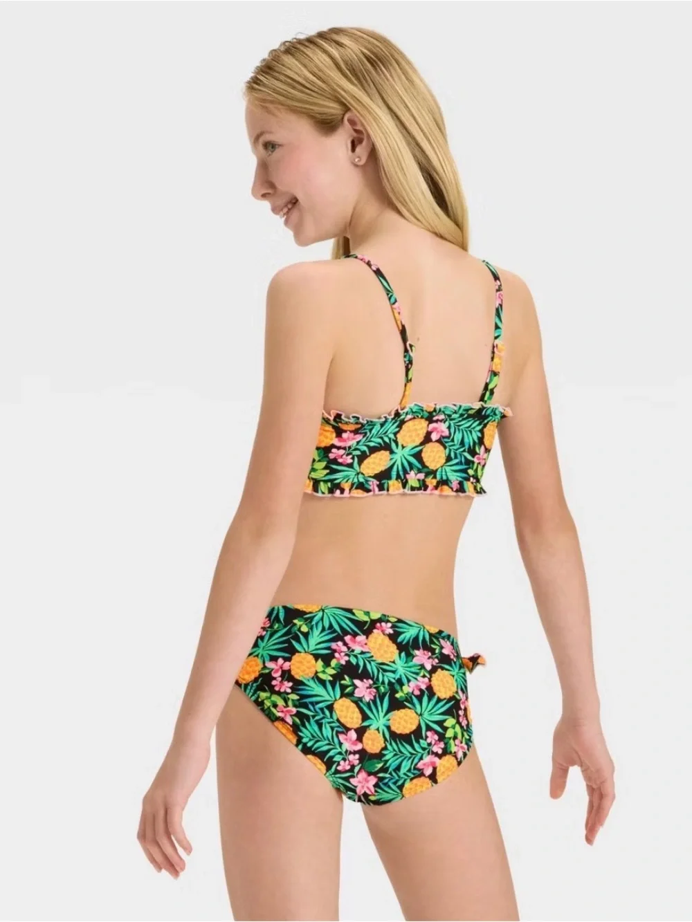 Girls' 'Sweet Pineapple' Printed Bikini Set - Cat & Jack
